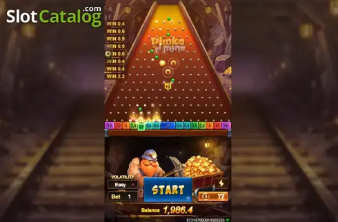 Скрин4. Plinko of Mine слот