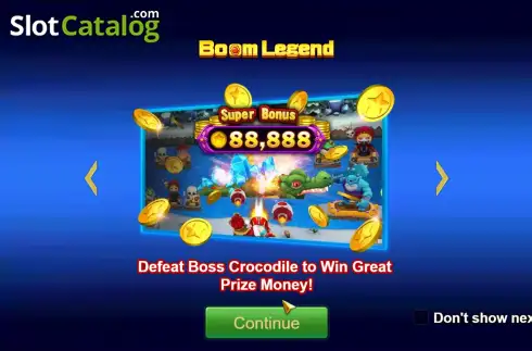 Скрин2. Boom Legend (TaDa Gaming) слот