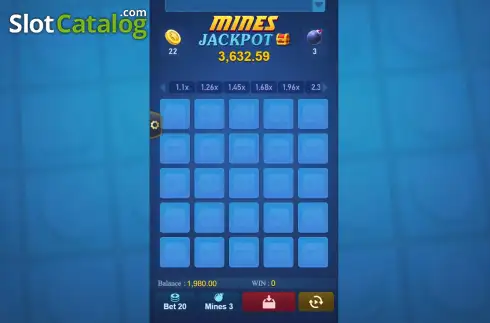 Скрин2. Mines (TaDa Gaming) слот