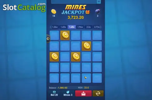 Скрин3. Mines (TaDa Gaming) слот