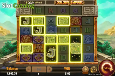 Скрин4. Golden Empire (TaDa Gaming) слот