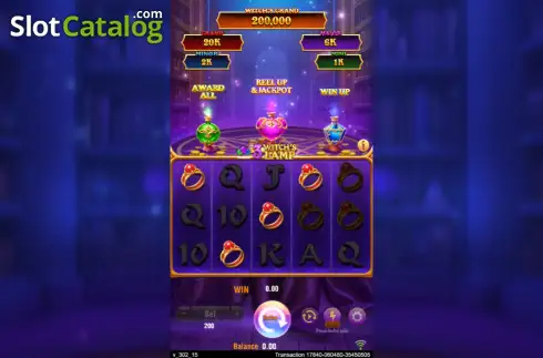 Скрин3. 3 Witch's Lamp слот