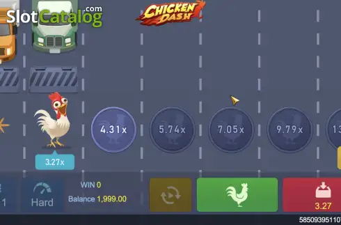 Скрин3. Chicken Dash слот