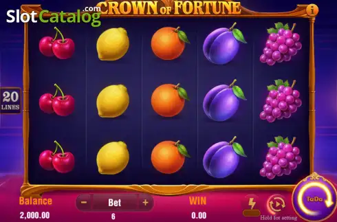 Скрин2. Crown of Fortune слот