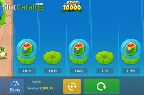 Скрин2. Frog Dash 10000 слот
