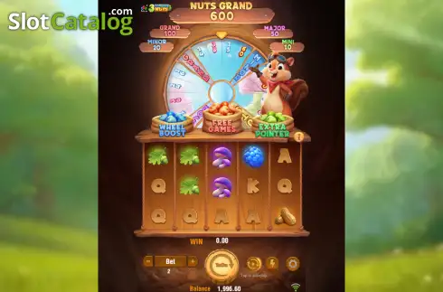 Скрин2. 3 Fortune Nuts слот