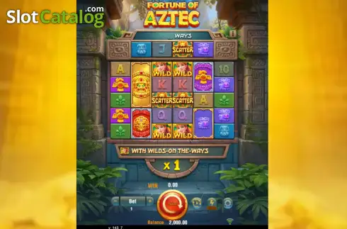 Скрин2. Fortune of Aztec (TaDa Gaming) слот