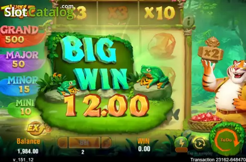 Скрин3. Lucky Tiger 2 слот