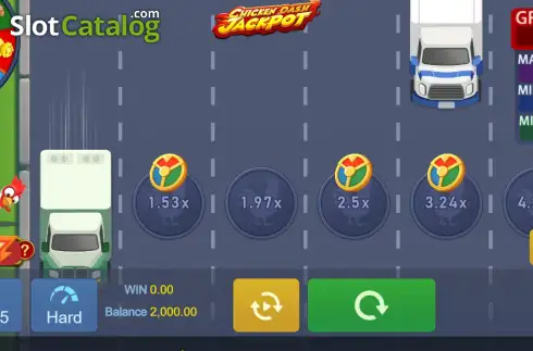 Скрин2. Chicken Dash Jackpot слот
