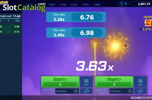 Скрин3. Crash Fireworks слот
