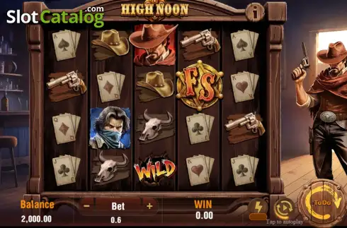 Скрин2. High Noon (TaDa Gaming) слот