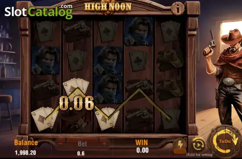 Скрин3. High Noon (TaDa Gaming) слот