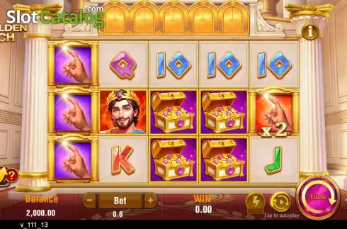 Скрин2. The Golden Touch слот