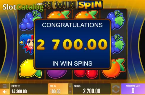 Скрин5. Win Spin 81 слот