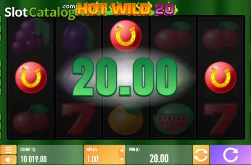 Скрин4. Hot Wild 20 слот