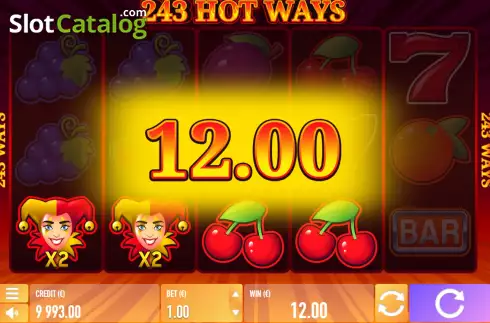 Скрин4. 243 Hot Ways слот