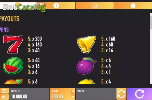 Скрин4. Bonus Fruit слот