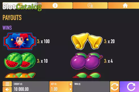 Скрин6. Joker Blast слот