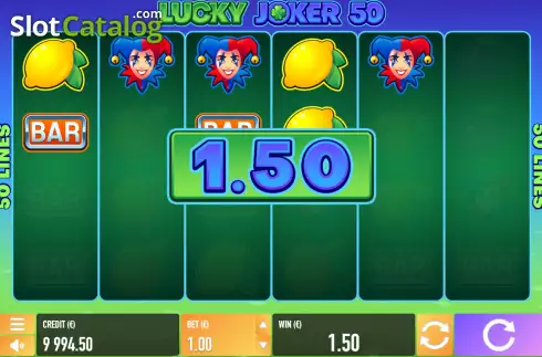 Скрин3. Lucky Joker 50 слот