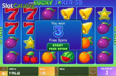 Скрин4. Lucky Joker 50 слот