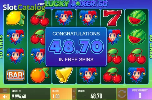 Скрин6. Lucky Joker 50 слот