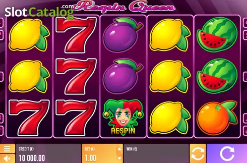 Скрин2. Respin Queen слот