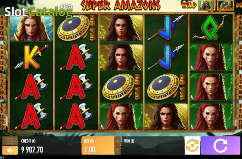 Скрин5. Super Amazons слот