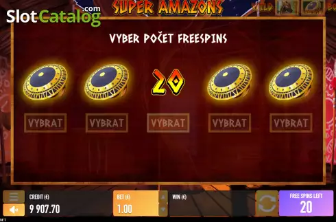 Скрин7. Super Amazons слот