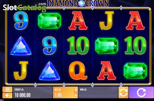 Скрин2. Diamond Crown слот