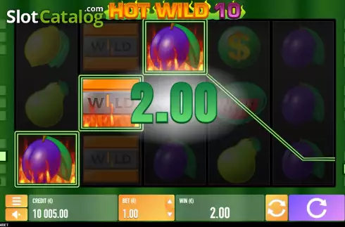 Скрин3. Hot Wild 10 слот