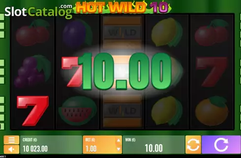 Скрин4. Hot Wild 10 слот
