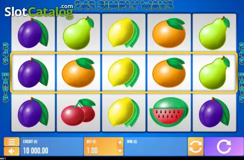 Скрин2. 243 Simply Ways слот