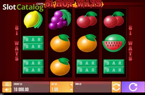 Скрин2. 81 Hot Ways слот