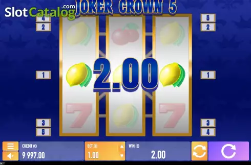 Скрин3. Joker Crown 5 слот