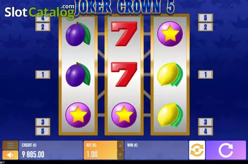 Скрин5. Joker Crown 5 слот