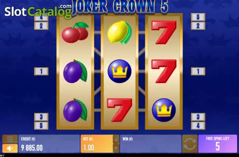 Скрин7. Joker Crown 5 слот