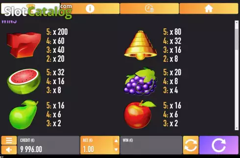 Скрин5. Forest Fruit слот