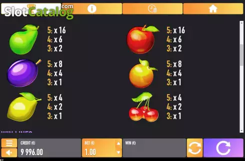 Скрин6. Forest Fruit слот