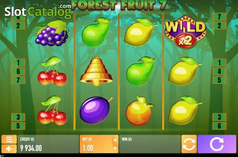 Скрин2. Forest Fruit 7 слот