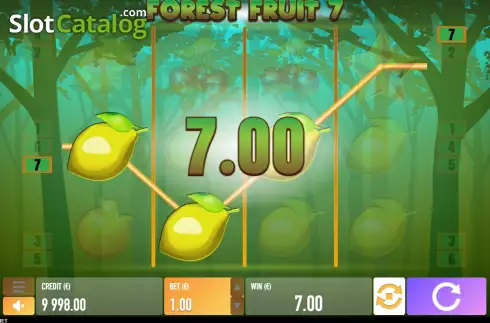 Скрин4. Forest Fruit 7 слот