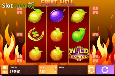 Скрин2. Fruit Hell слот