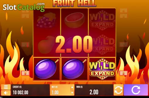 Скрин3. Fruit Hell слот