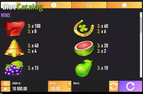 Скрин6. Fruit Hell слот