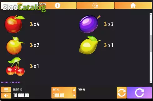 Скрин7. Fruit Hell слот