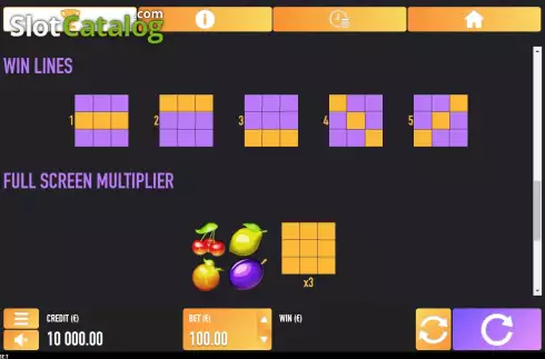 Скрин8. Fruit Hell слот