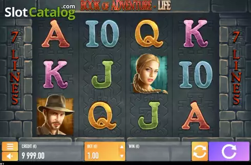 Скрин2. Book of Adventure Life слот