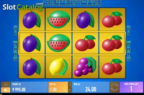 Скрин7. 81 Simply Ways слот