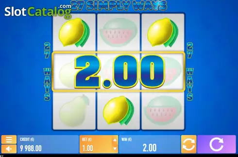Скрин3. 27 Simply Ways слот