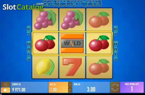 Скрин6. 27 Simply Ways слот