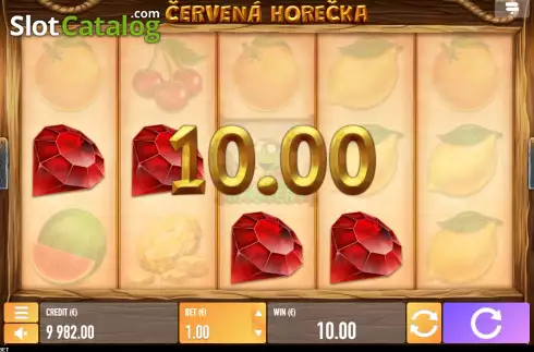 Скрин8. Červená horečka слот